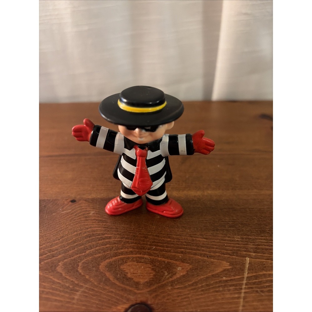 Happy Meal Hamburgler 3" Tall Toy PVC Figure 2019 McDonalds‎ Anniversary